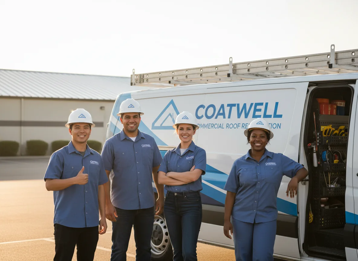 Commercial roof coating company in Garland, NC